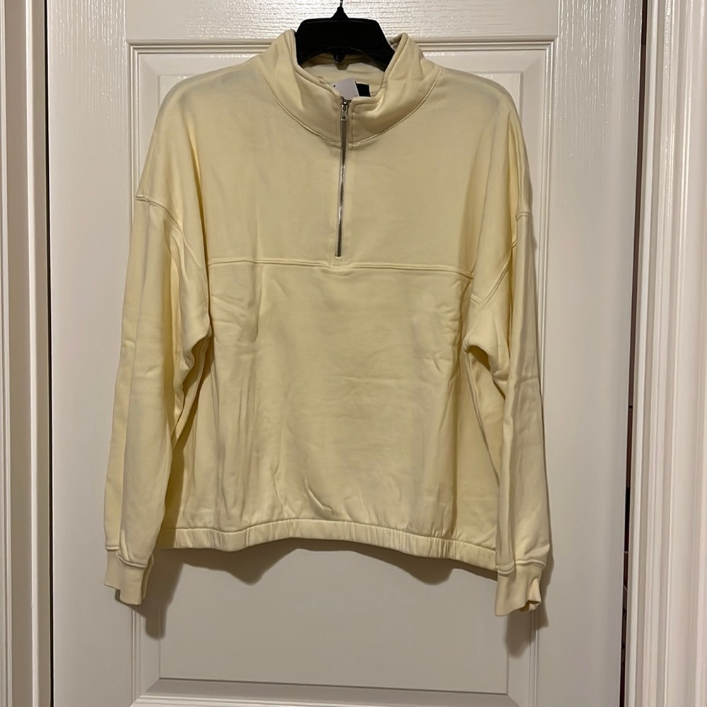 NWT Forever 21 Plus Size Half-Zip Pullover